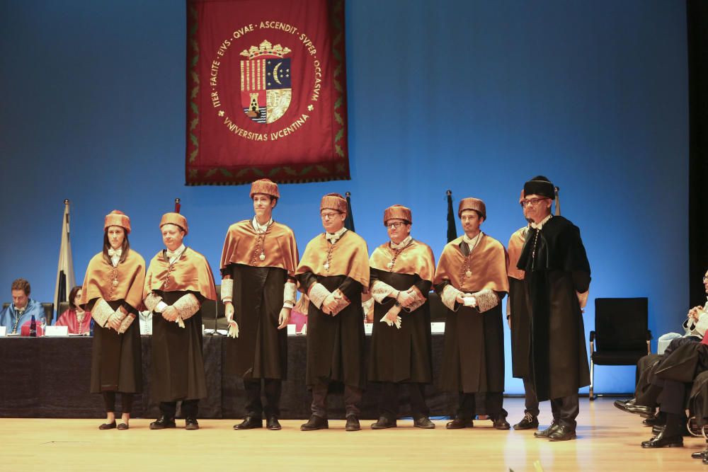 Clausura curso UA y doctora Honoris Causa