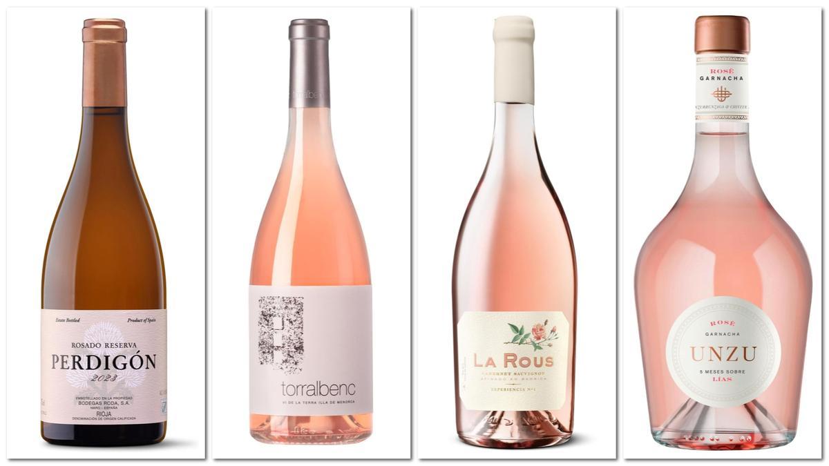 4 buenos vinos rosados para beberse la primavera.
