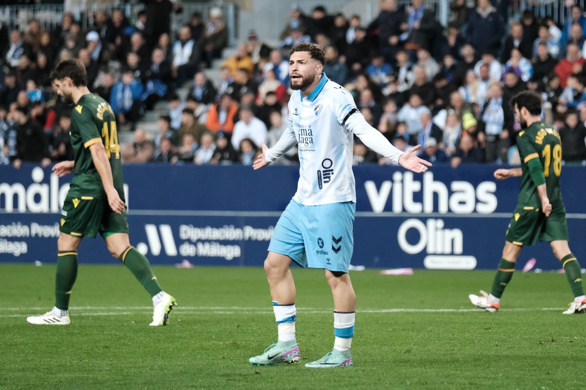 Primera RFEF | Málaga CF - CD Castellón, en imágenes