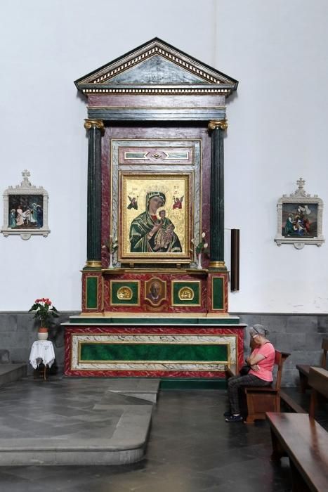 20/09/2018 TELDE. Pintura en la iglesia de San ...