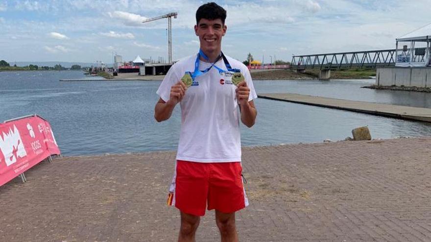 Álex Graneri conquista su segundo oro en el Mundial júnior