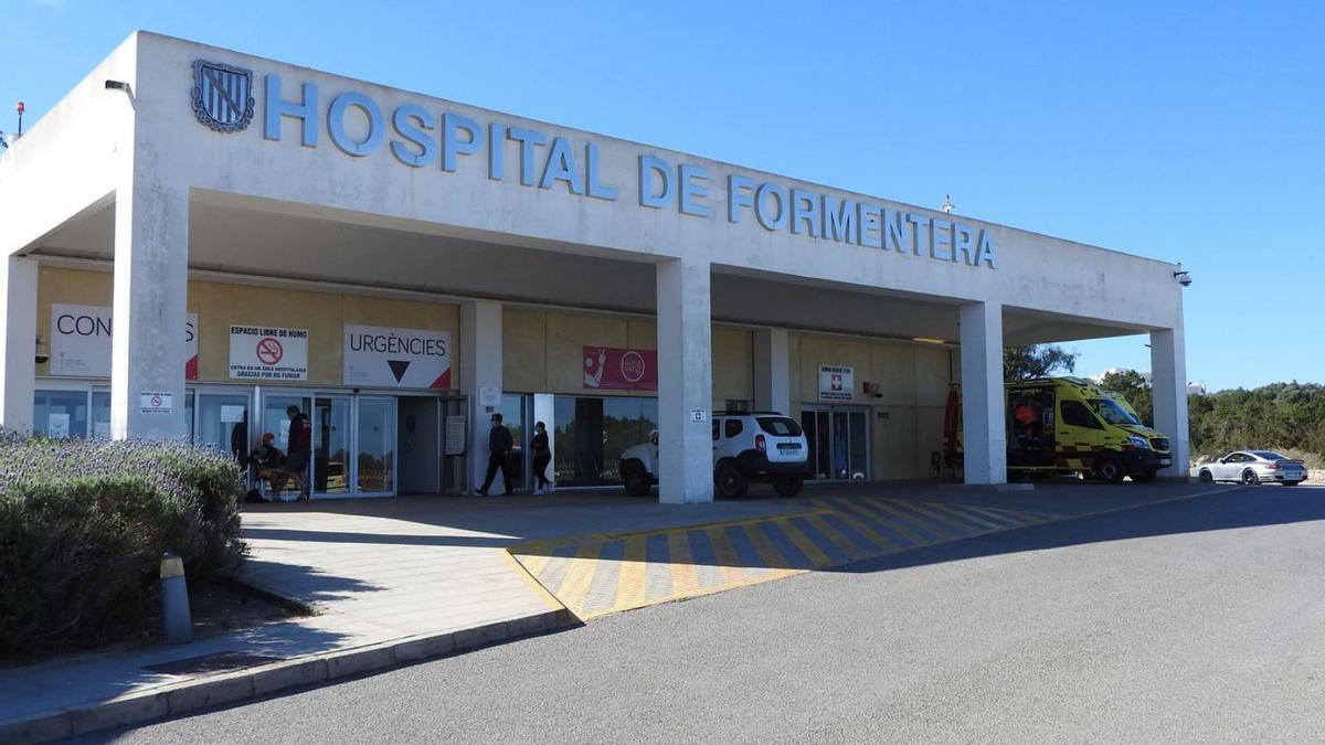 Fachada del Hospital de Formentera.