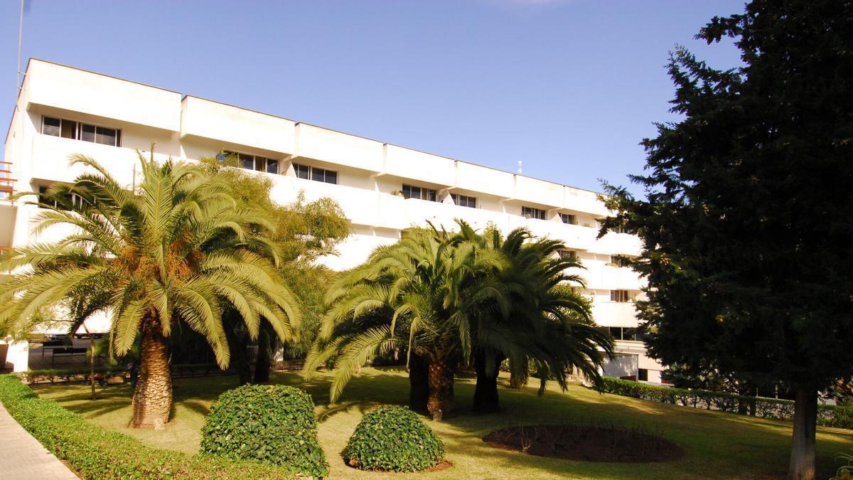 Exterior de la residencia de La Bonanova.
