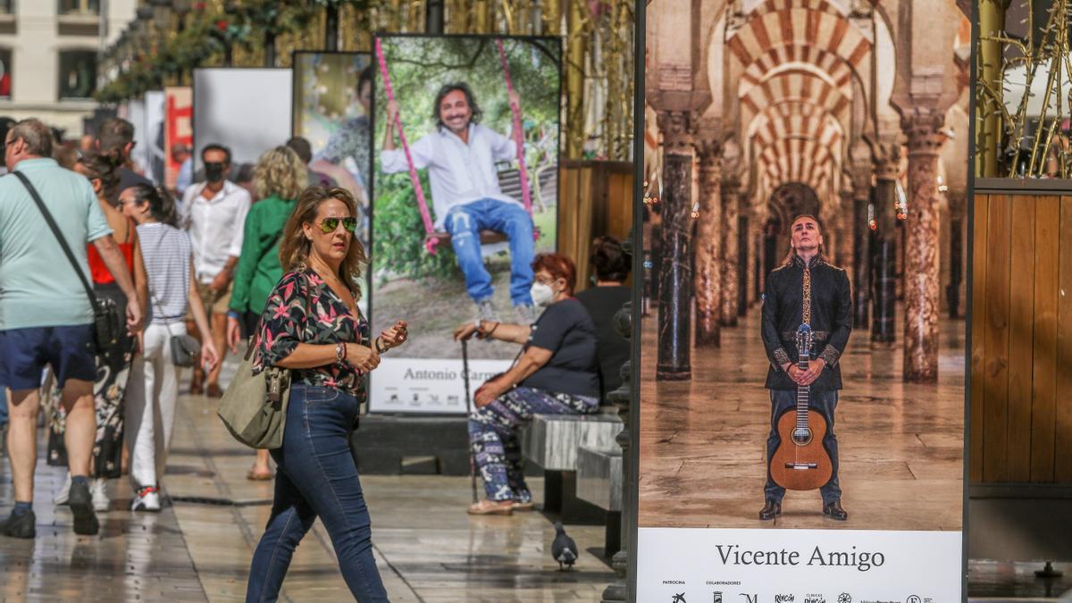 Fotos de la exposición 'Out Flamenco' de la calle Larios