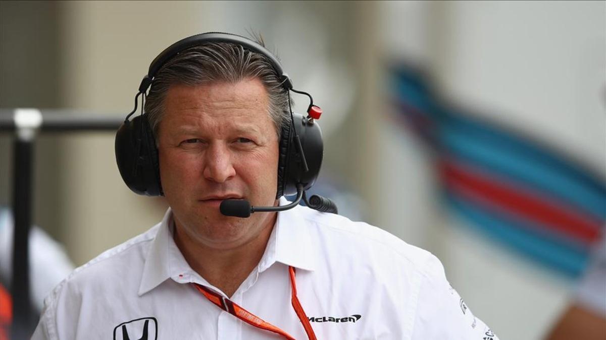 Zak Brown, jefe de McLaren