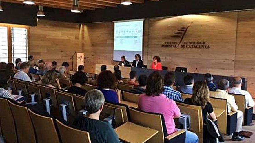 Una conferència al Centre Tecnològic i Forestal de Catalunya