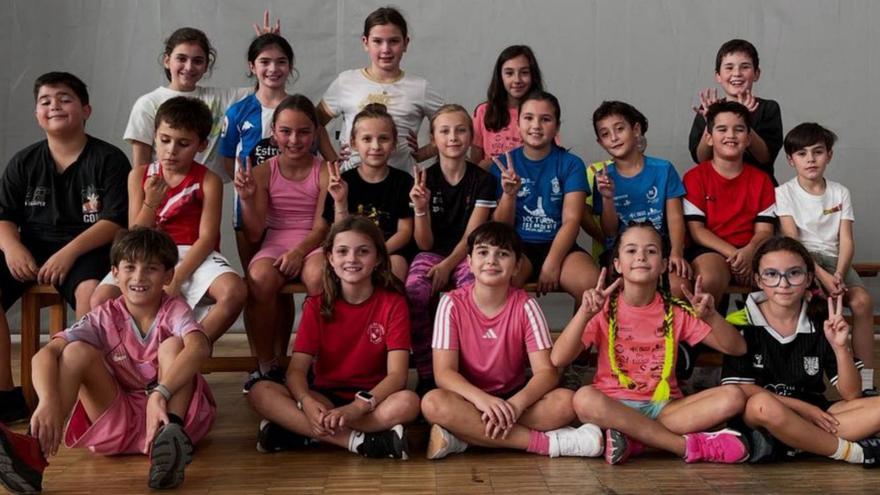 Imagen de parte del equipo Sub12.