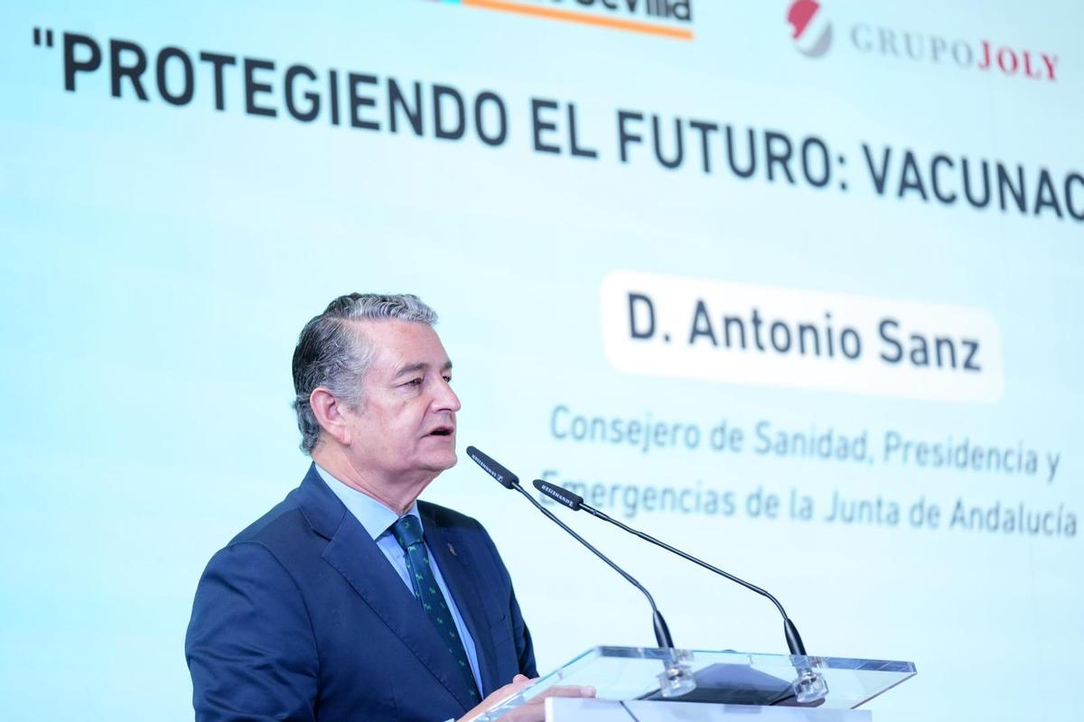 Antonio Sanz, durante su intervención en el foro.