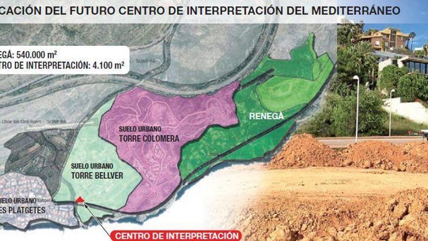 El Centro de Interpretación del Mediterráneo en Orpesa no afectará al paraje de la Renegà