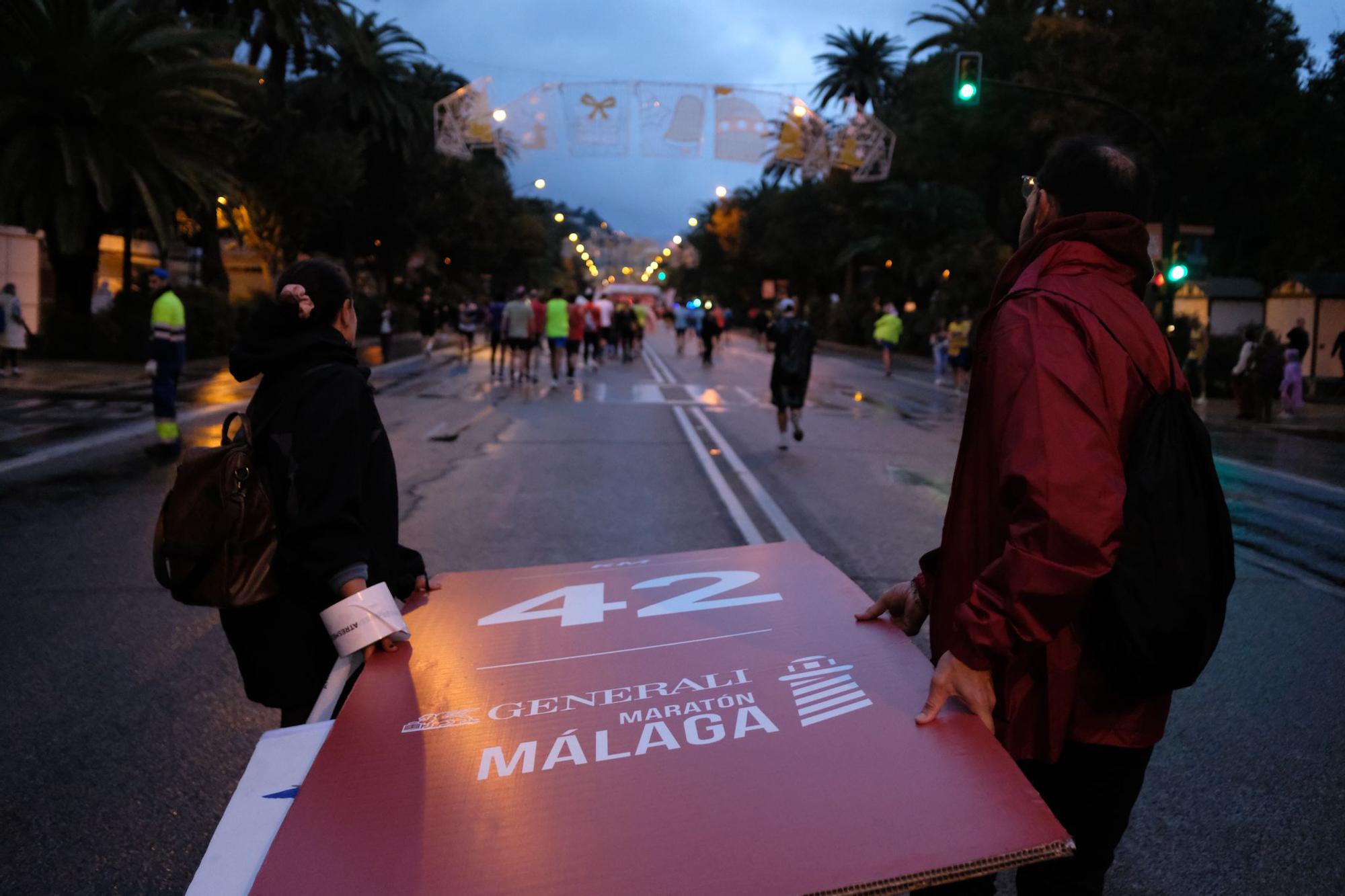 La XII Generali Maratón de Málaga, en imágenes