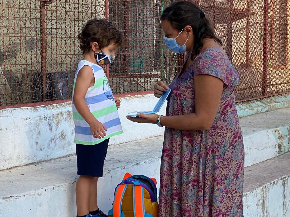 Vuelta a las aulas sin incidencia en Mula