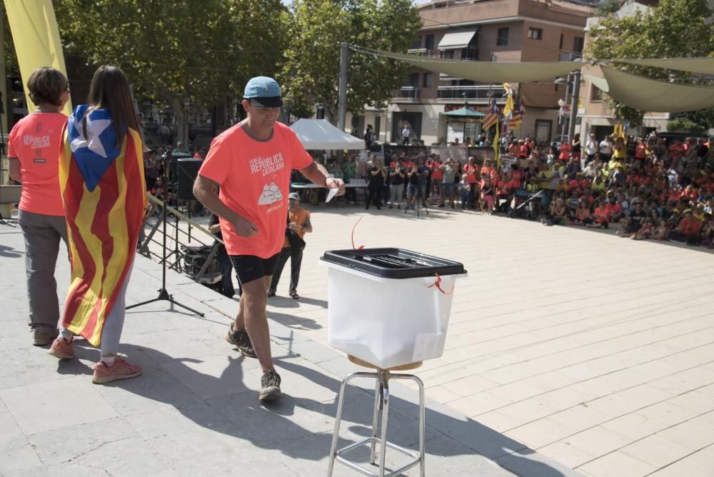 Caminada "Petjades de l'1 d'Octubre"