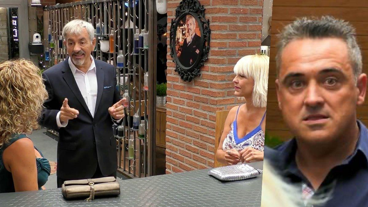 Cecilia, Eva y Alejandro en 'First Dates'