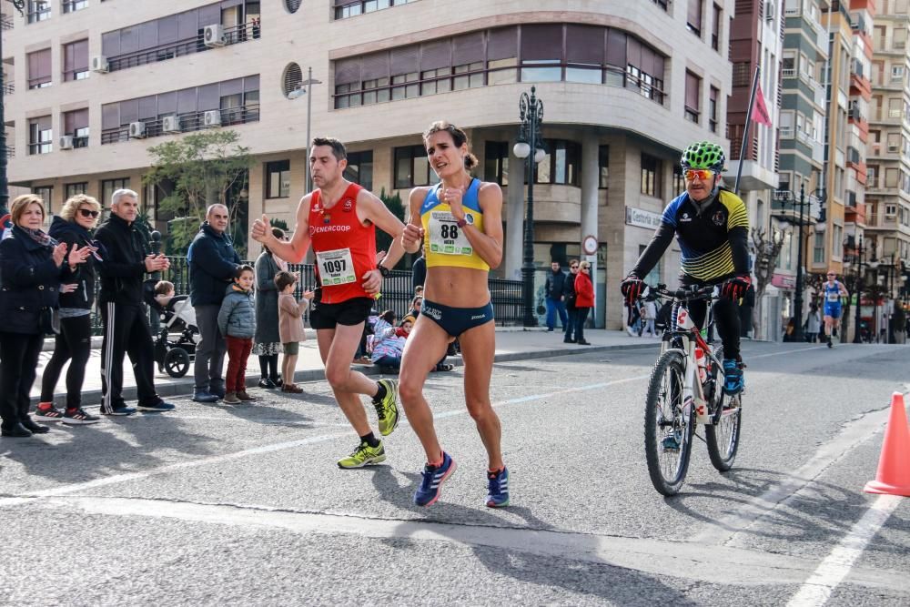 Ahouchar y Benali se adjudican la Media Maratón con autoridad. Por primera vez era valedera para el Autonómico