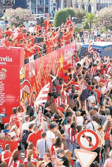 2017 · Girona surt al carrer per celebrar l’ascens a Primera