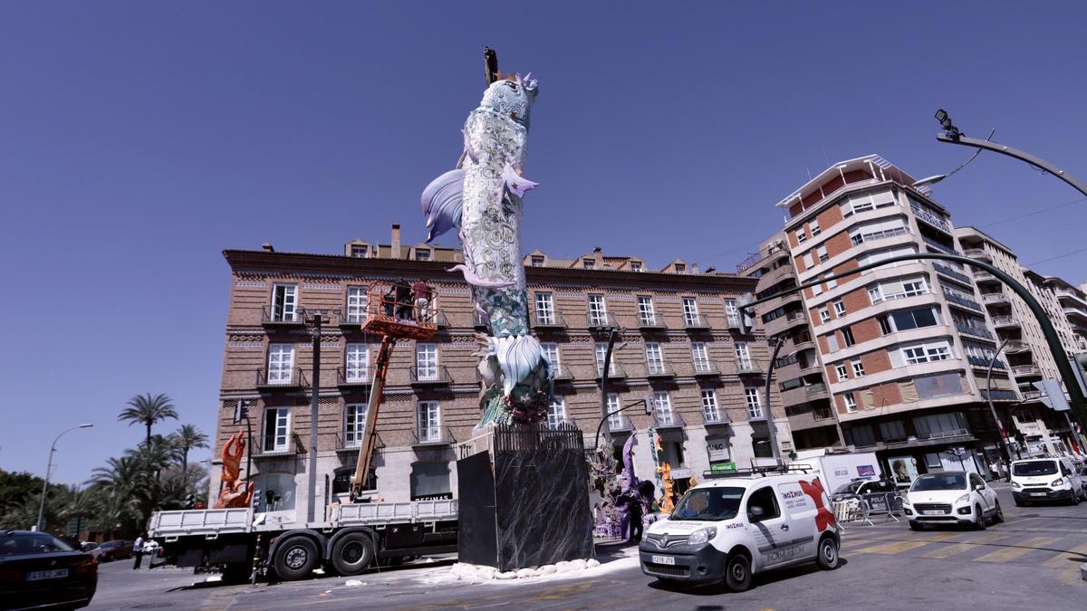 El catafalco de la sardina ya