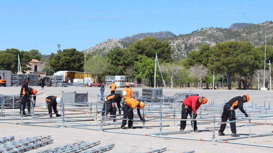 Seis empresas pujan por mejorar el vallado del recinto de festivales de Benicàssim