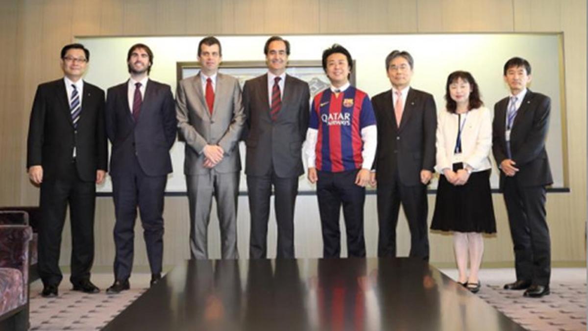 Presentación del amistoso en Fukuoka