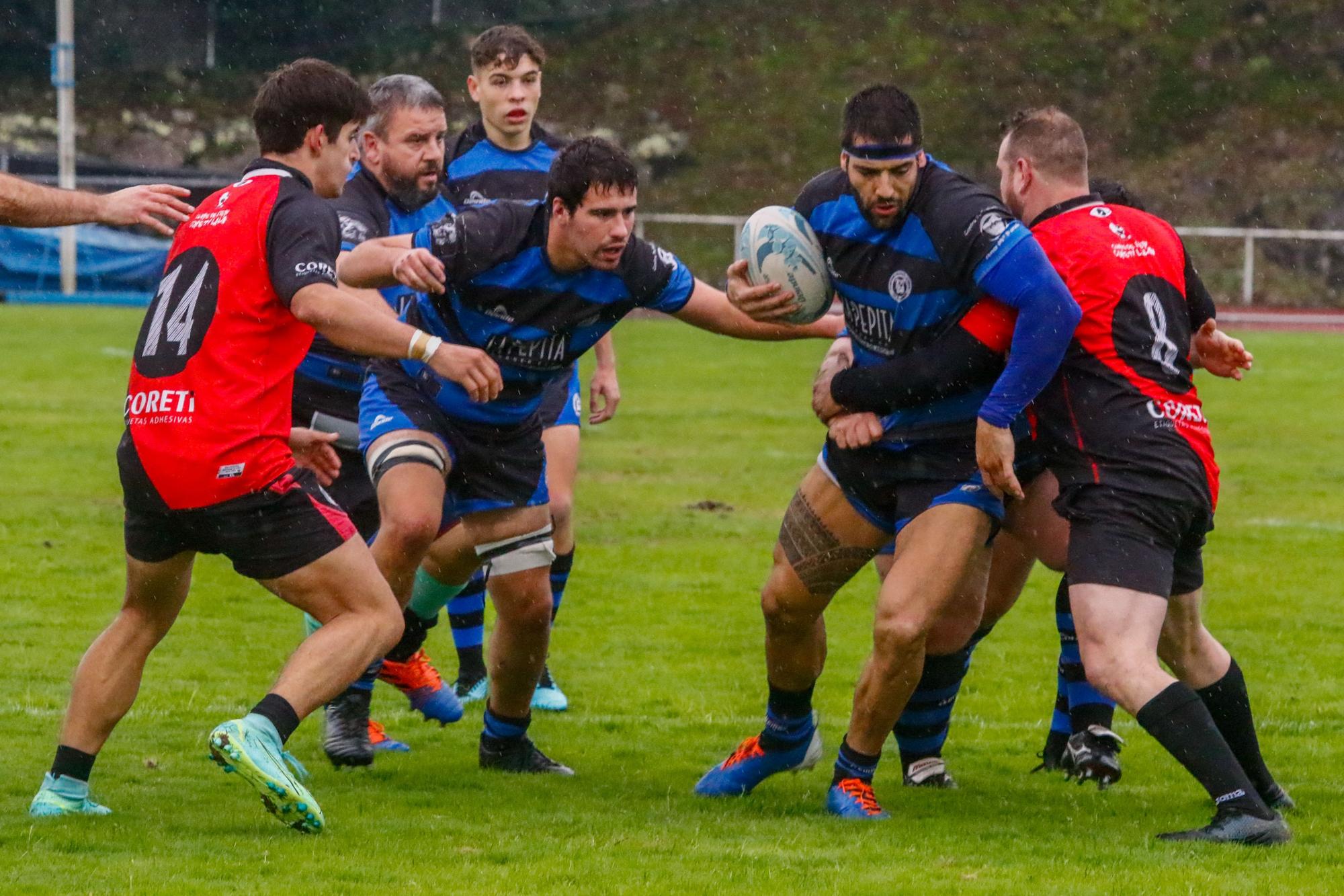 Las imágenes de dos jornadas deportivas en Arousa