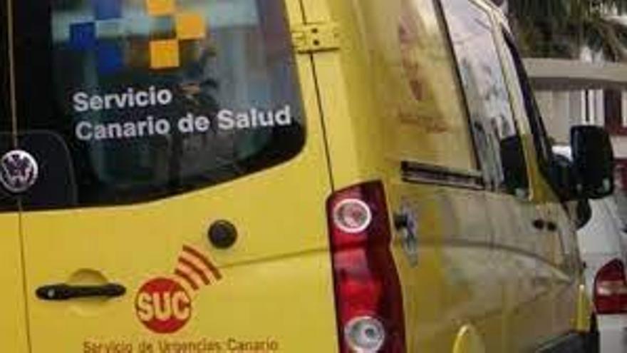 Un hombre en estado crítico tras volcar su vehículo en Fuerteventura