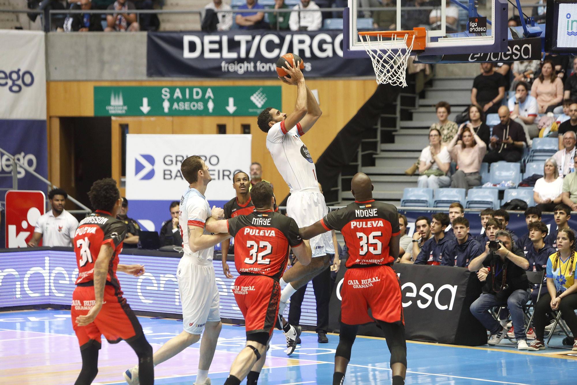 Monbus Obradoiro - Covirán Granada: las imágenes del partido