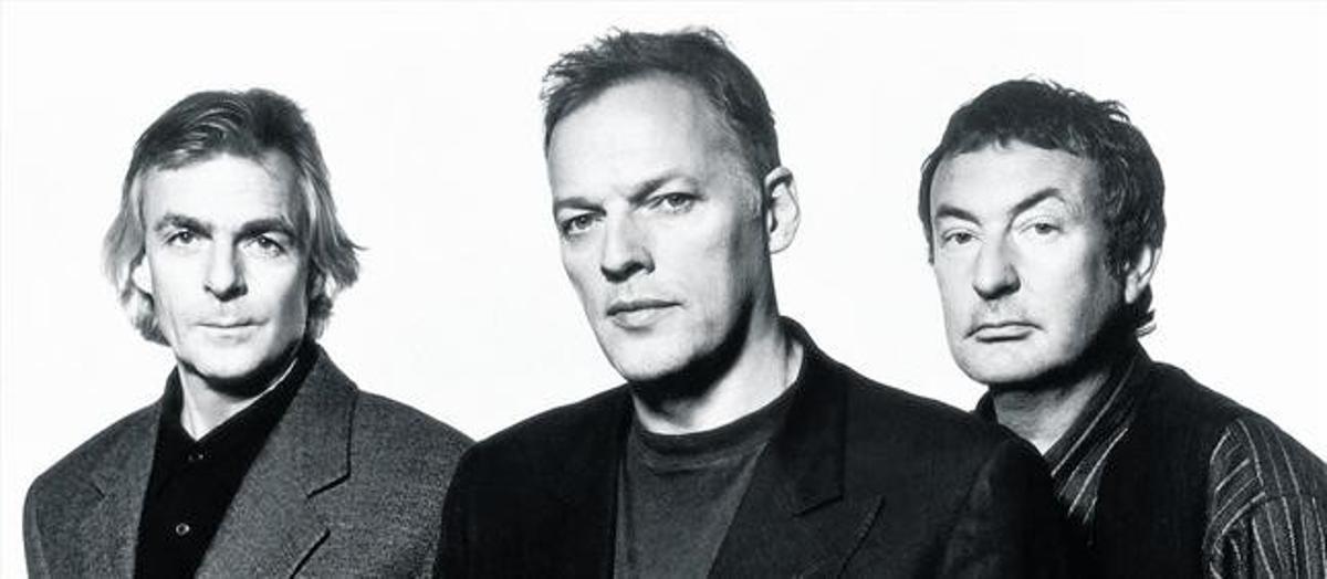 Rick Wright, David Gilmour i Nick Mason, en una imatge promocional de ’The division bell’.