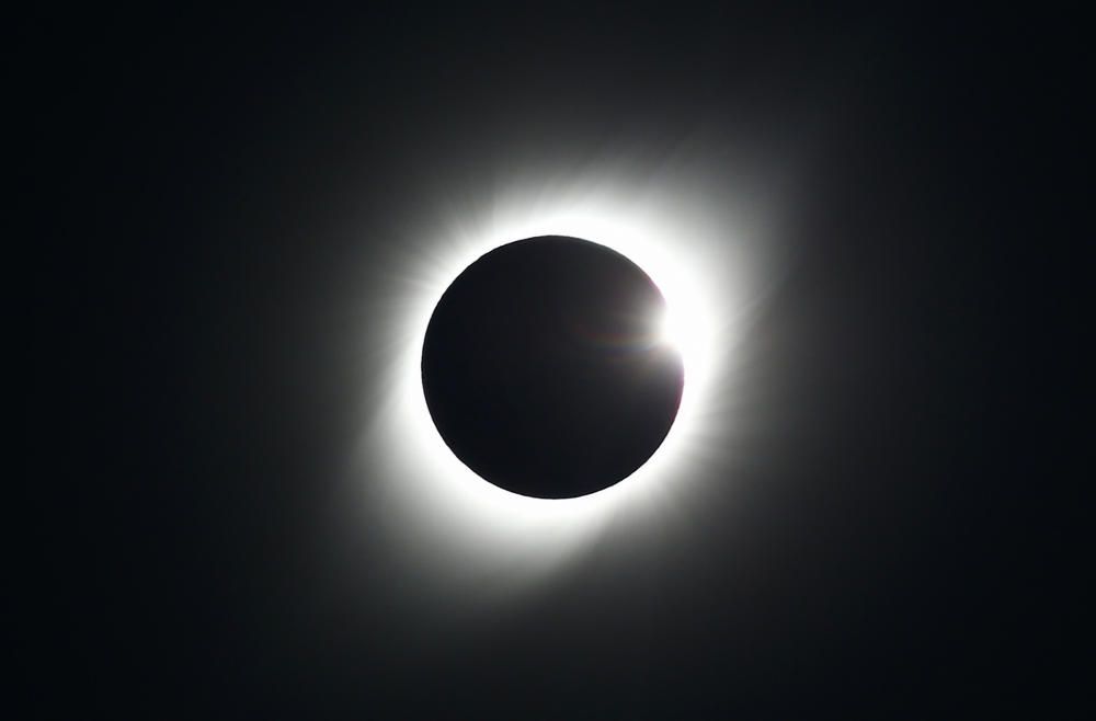 Así se ha visto el eclipse solar total en Sudaméri