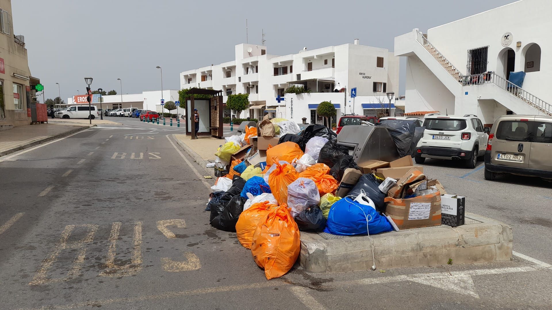 Galería de imágenes: Huelga de basureros en Formentera