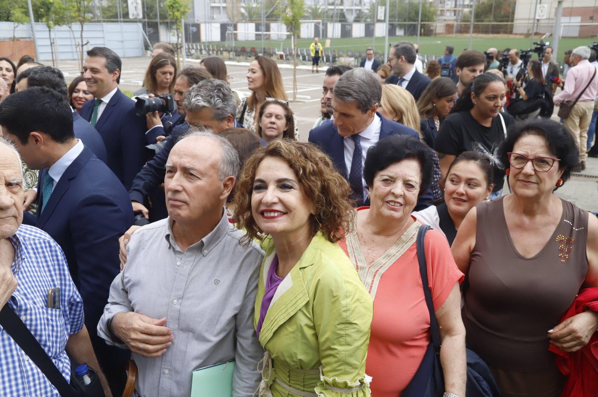 Entrega de las llaves de los apartamentos de Sama Naharro