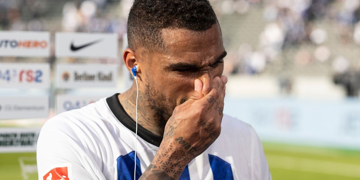 Boateng, dolido tras el descenso del Hertha