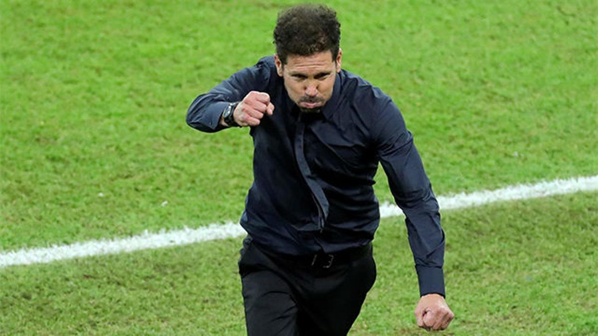 Simeone: "El segundo gol nuestro frustó al Barça"