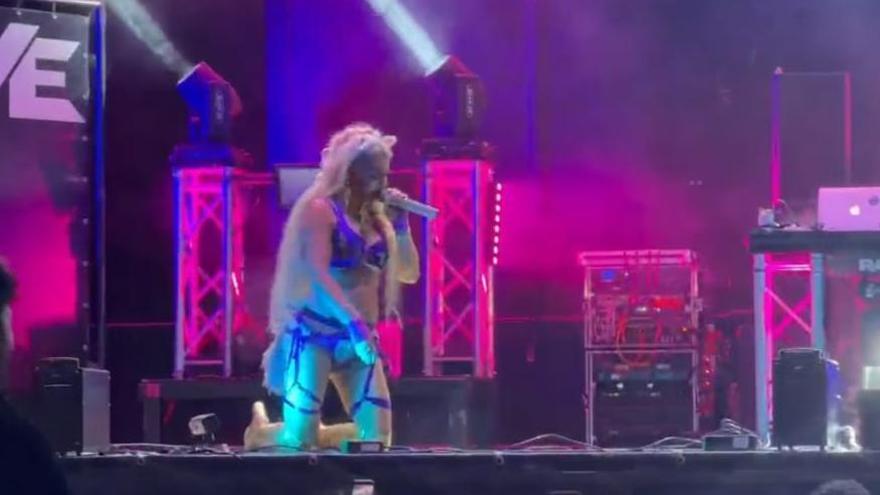 Leticia Sabater se hace viral por una impactante imagen en un concierto: "Al natural es otra cosita"