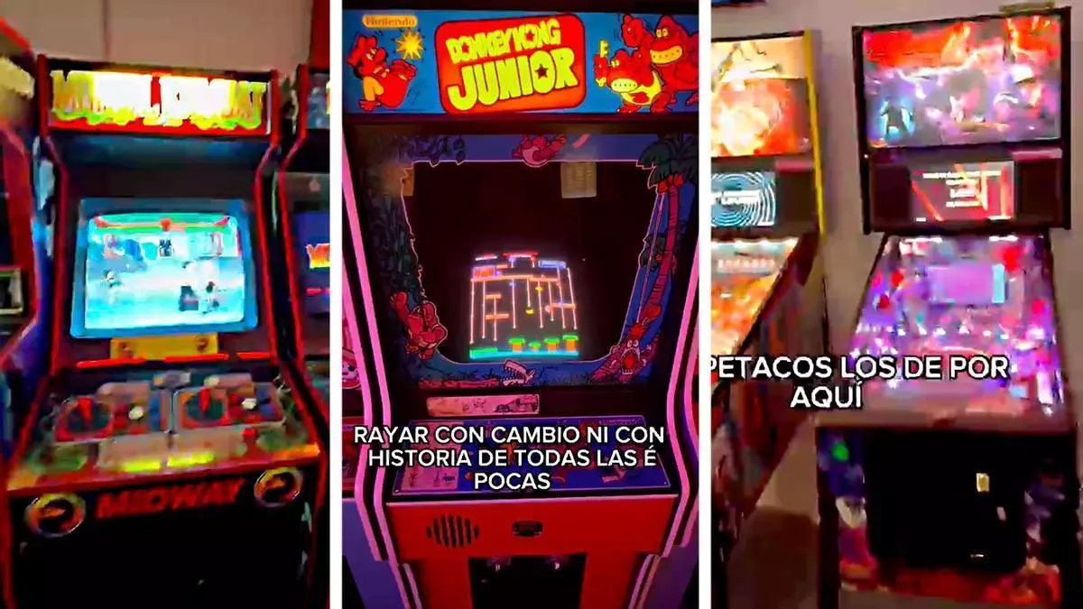 Rancio descubre un santuario de maquinitas en Sevilla que parece sacado de los años 80
