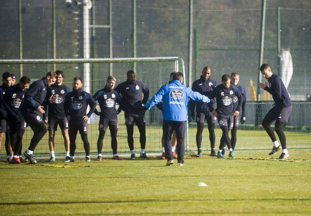 Última sesión antes del duelo ante Osasuna