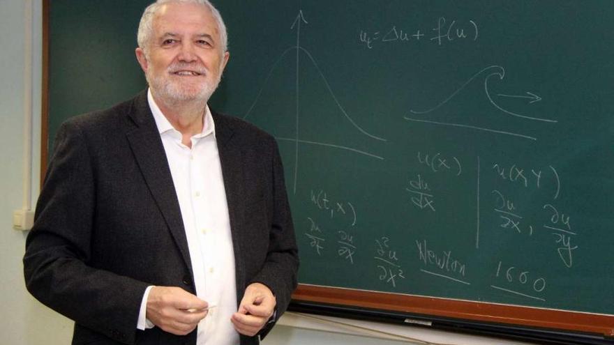 El catedrático de Matemática Aplicada en la Universidad Autónoma de Madrid Juan Luis Vázquez. / epipress