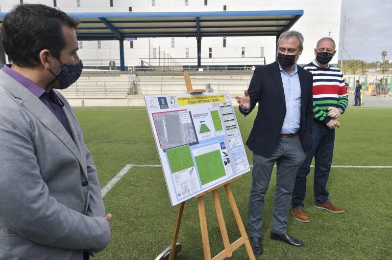 Presentación de la renovación del Anexo del Estadio de Gran Canaria