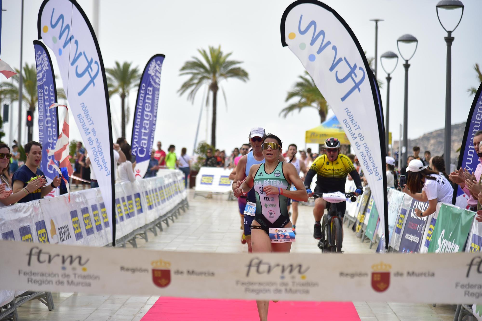 Las mejores fotos del Triatlón Ciudad de Cartagena 2023.