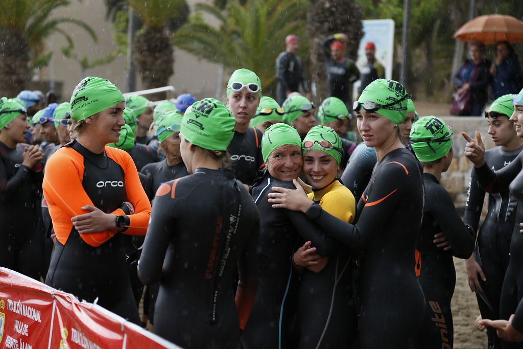 Salida del triatlón de Fuente Álamo