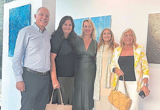 Rafael Barea, Monse Morlá, Lucie Balaguer, Lina Vallespir y Paula Fuster.