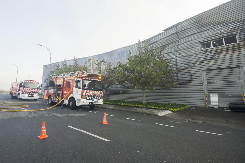 La Policía Judicial investiga las causas del incendio - El propietario apunta a un cortocircuito