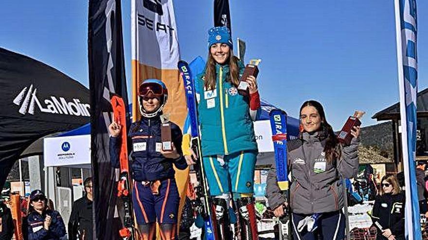 Esquí Arianna Vilar puja al podi a La Molina