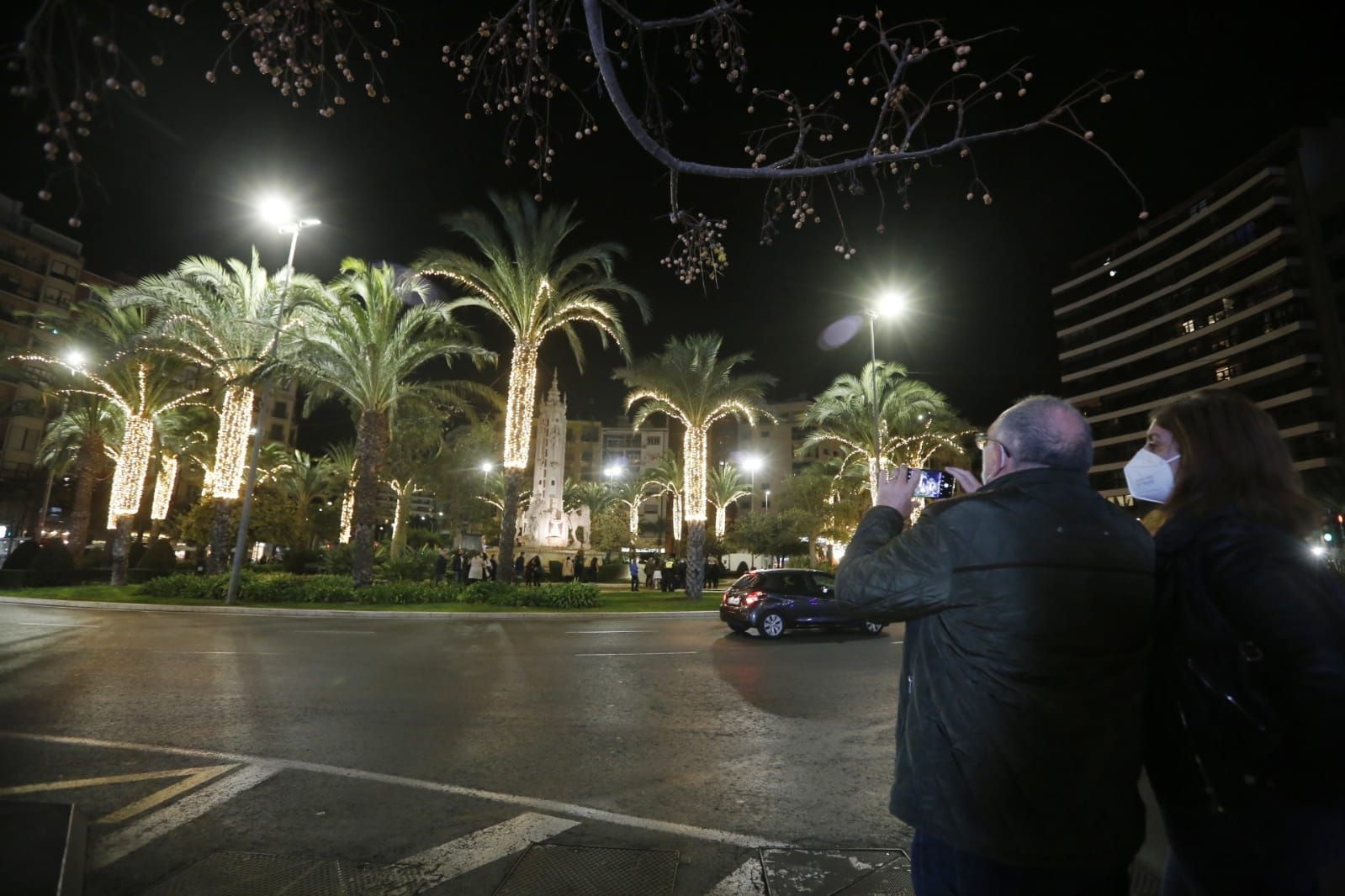 Así es el alumbrado oficial de Navidad en Alicante