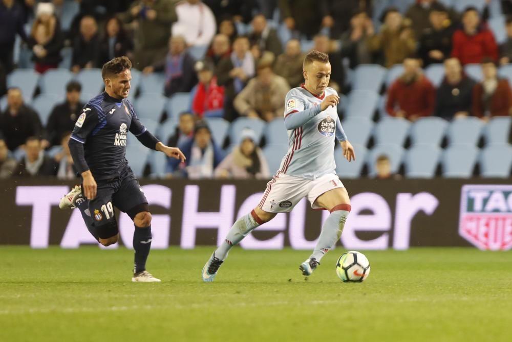 Las mejores fotos del empate entre el Celta y el Espanyol en la jornada 23 en Balaídos.