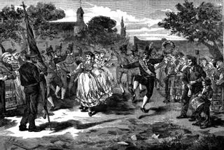 Lavadores revive a súa danza gremial
