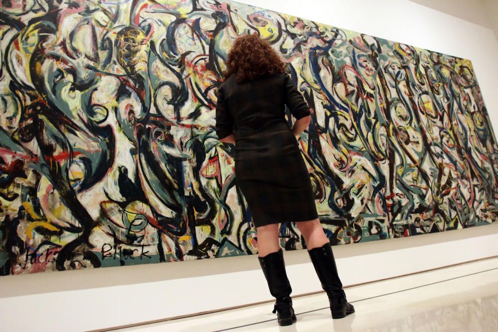 'Mural', de Pollock, en el Museo Picasso de Málaga