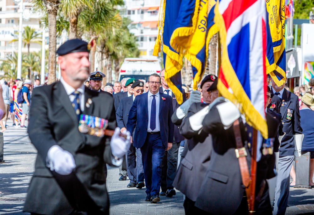 La Royal British Legion celebra un año más un desfile en honor a los soldados que murieron en la Primera Guerra Mundial