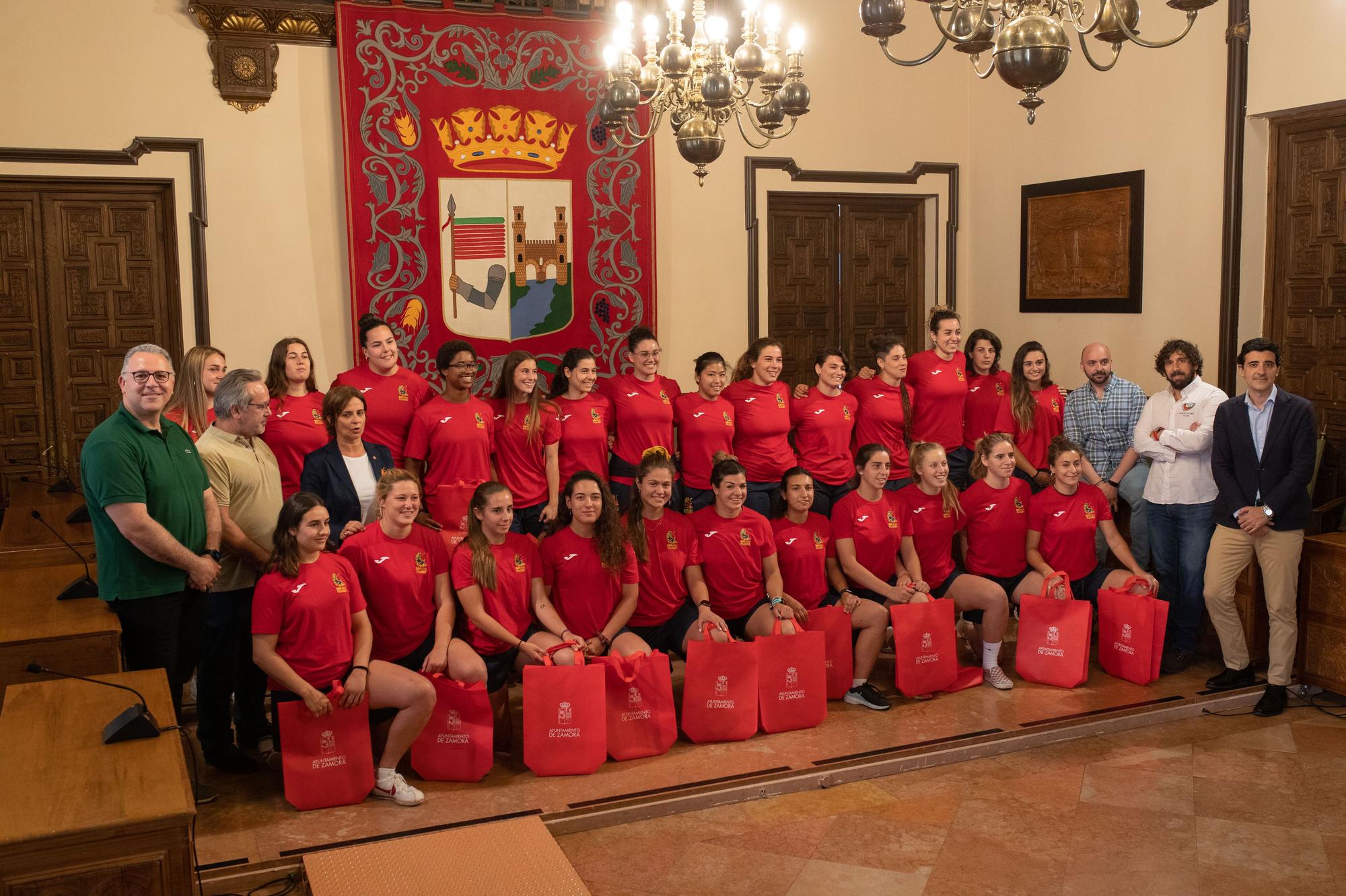 GALERÍA | Zamora recibe a la selección española femenina de rugby