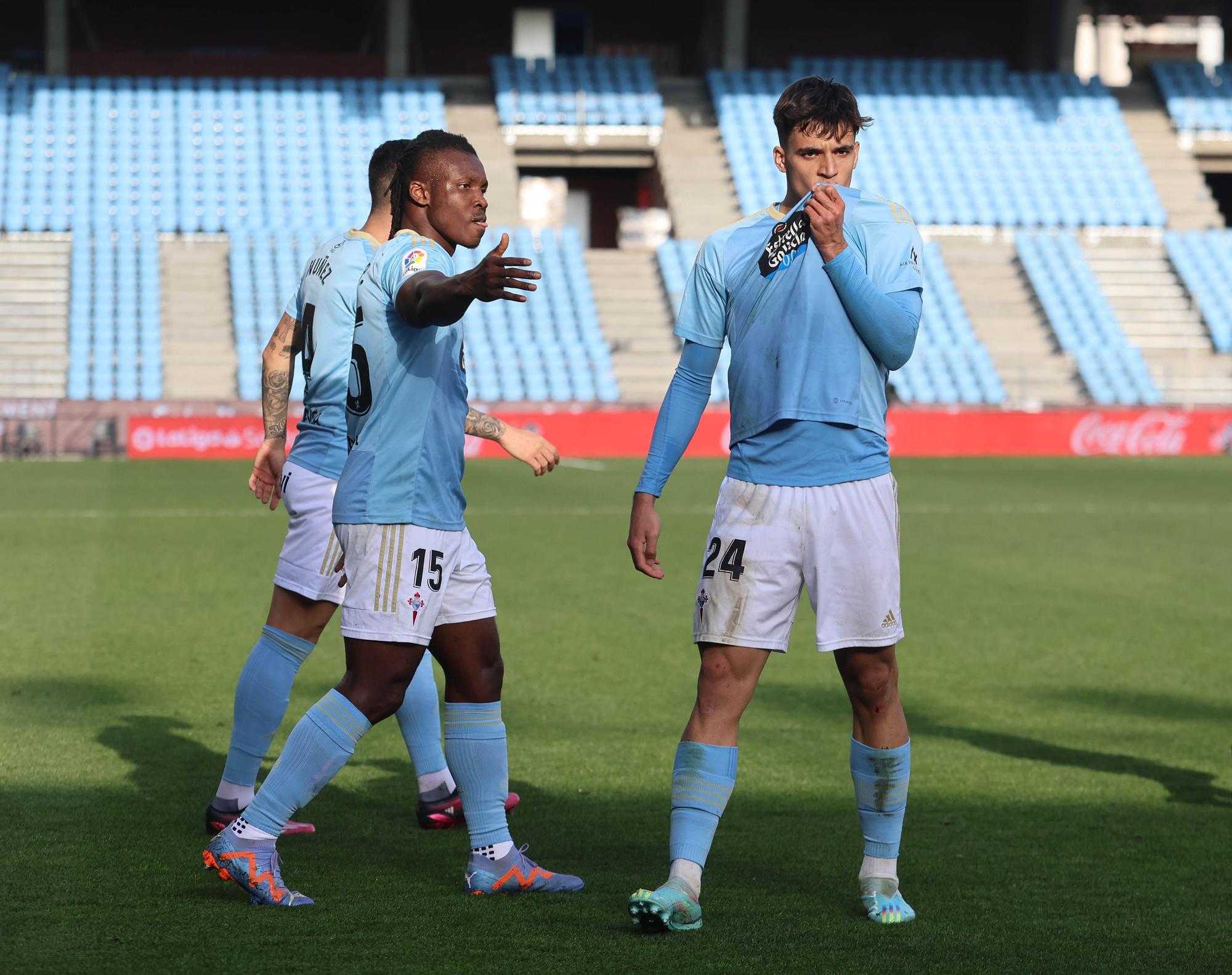 Las mejores imágenes del Celta-Valladolid (3-0)