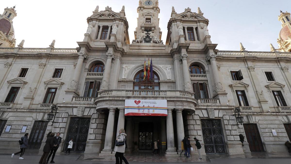 Edificio consistorial del Ayuntamiento de València.