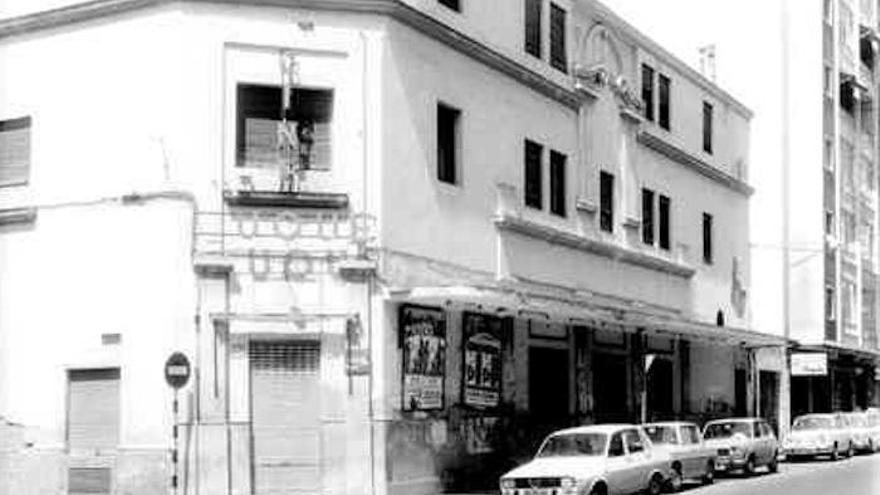 El Cine Duque, en la calle Duque de Rivas.
